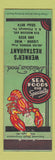 Matchbook Cover - Werner's Restaurant Pittsburgh PA lobster