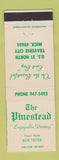 Matchbook Cover - The Pinestead Restaurant Traverse City MI