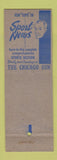 Matchbook Cover - Chicago Sun Newspaper Political News IL