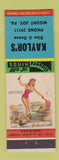 Matchbook Cover - Kaylor's Restaurant Mount Joy PA pinup