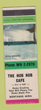 Matchbook Cover - Hob Nob Cafe Montague MI