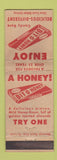 Matchbook Cover - Bit o Honey Candy Bar