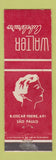 Matchbook Cover - Walter Cabelereiro Beauty Salon Sao Paulo Brazil WEAR