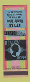 Matchbook Cover - Style Beauty Salon Buffalo NY