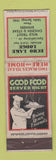 Matchbook Cover - Echo Lake Lodge Idaho Springs Colorado CROWN