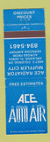 Matchbook Cover - Ace Auto Air Radiator Muffler Orlando FL