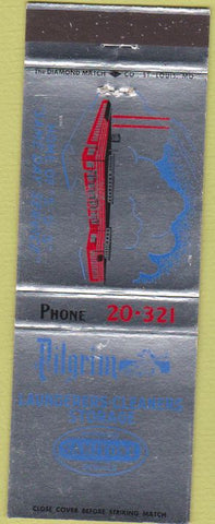 Matchbook Cover - Pilgrim Cleaners Huntington WV