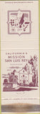 Matchbook Cover - Mission San Luis Rey CA