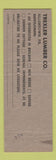 Matchbook Cover - Trexler Lumber Allentown PA