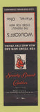 Matchbook Cover - Society Brand Men's Clothes Wolkoff's Warren OH