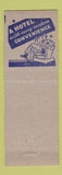 Matchbook Cover - Wellington Hotel Napoleon OH