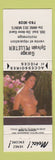 Matchbook Cover - Garage Sylvain Pelletier Ste Anne Des Monts QC pinup