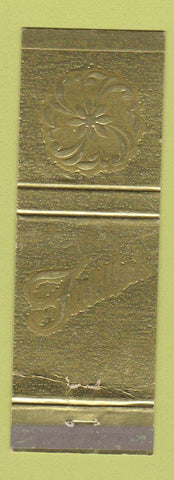 Matchbook Cover - Fiddler's Shutters Mouldings Honolulu Hawaii
