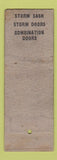Matchbook Cover - Freeport Lumber LI NY WORN
