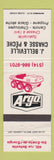 Matchbook Cover - J Belleville Chasse Peche Ste Emelie de I'Energie QC