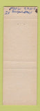 Matchbook Cover - The Jetties on the Gulf Port Isabel TX