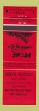 Matchbook Cover - Centre Du Sport Lyster QC