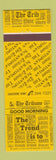 Matchbook Cover - The Tribune Newpaper Scrantonian Scranton PA
