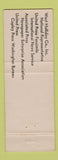 Matchbook Cover - Illinois State Register Newspaper Springfield IL