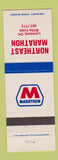 Matchbook Cover - Marathon oil gas Northeast Loveland OH
