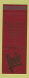 Matchbook Cover - Flair Hair Salon Burgdorf Switzerland