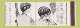 Matchbook Cover - Movin Ahead Hair Salon Costa Mesa CA