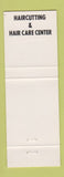 Matchbook Cover - Movin Ahead Hair Salon Costa Mesa CA