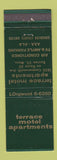 Matchbook Cover - Terrace Motel Apartments Boston MA