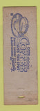 Matchbook Cover - Williams Lunch Wilkes Barre PA WORN