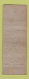Matchbook Cover - Charlotte's Bar H French Village pinup WORN
