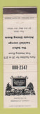 Matchbook Cover - Charlmont Restaurant Morrisville VT WEAR