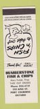 Matchbook Cover - Humberstone Fish and Chips Port Colborne ON