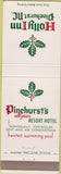 Matchbook Cover - Pinehurst's Resort Hotel NC