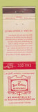 Matchbook Cover - Ye Inn Towne Restaurant Rochester NY