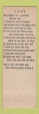 Matchbook Cover - Club Morocco Clarksburg WV