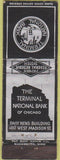 Matchbook Cover - Terminal National Bank Chicago IL