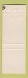 Matchbook Cover - Bel Air Auto Wash car Altoona PA
