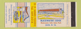 Matchbook Cover - DP Hines Foods Blackwater Lodge Davis WV