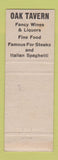 Matchbook Cover - 5 Minute Car Wash Oak Tavern West Lafayette IN