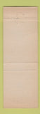 Matchbook Cover - Jiffy Car Wash North Roanoke VA Canary Cottage Restaurant