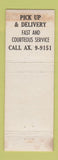 Matchbook Cover - Tapp's Automatic Car Wash Dayton OH