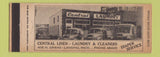 Matchbook Cover - Central Laundry Lansing MI Full Length