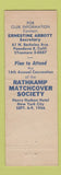 Matchbook Cover - California Hobby Show 1956 Los Angeles CA Matchbooks