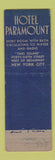 Matchbook Cover - Billy Rose's Diamond Horseshoe New York City girlie WEAR