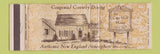 Matchbook Cover - Cape Half House West Harwich MA Full Length