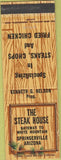 Matchbook Cover - The Steak House Springerville AZ