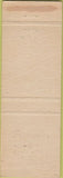 Matchbook Cover - The Steak House Springerville AZ