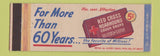 Matchbook Cover - Red Cross Cough Drops Full Length