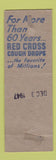 Matchbook Cover - Red Cross Cough Drops Full Length