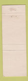 Matchbook Cover - Silveridge Lounge Pinole CA